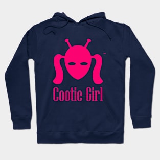 Cootie Girl   Hot Pink Hoodie